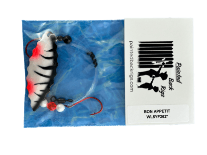 fishing lure crawler harness painted back rigs