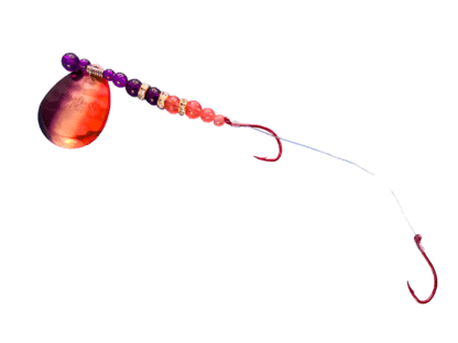 fishing lure crawler harness painted back rigs