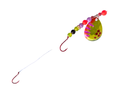 fishing lure crawler harness painted back rigs