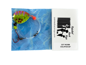 fishing lure crawler harness painted back rigs