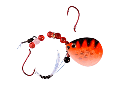 fishing lure crawler harness painted back rigs