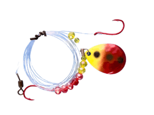 fishing lure crawler harness painted back rigs