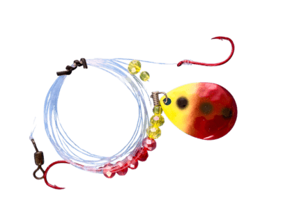 fishing lure crawler harness painted back rigs