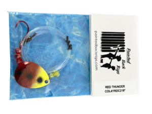 fishing lure crawler harness painted back rigs