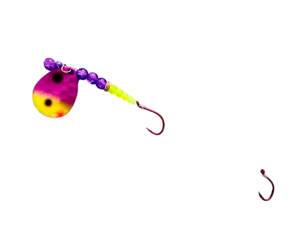 fishing lure crawler harness painted back rigs