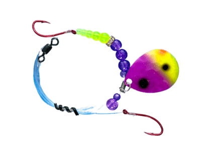 fishing lure crawler harness painted back rigs