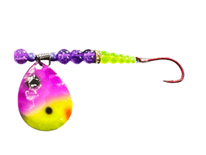 fishing lure crawler harness painted back rigs