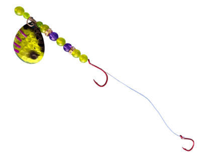 fishing lure crawler harness painted back rigs