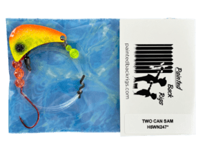 fishing lure crawler harness painted back rigs