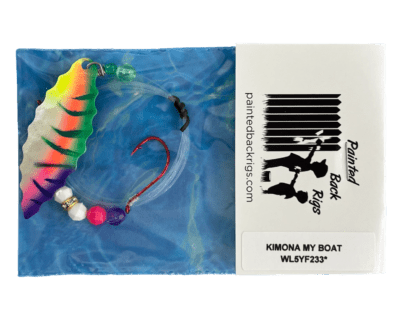 fishing lure crawler harness painted back rigs