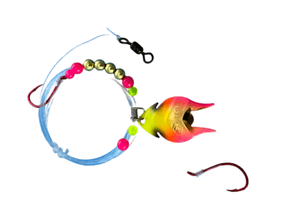 fishing lure crawler harness painted back rigs