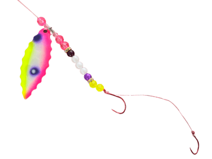 fishing lure crawler harness painted back rigs