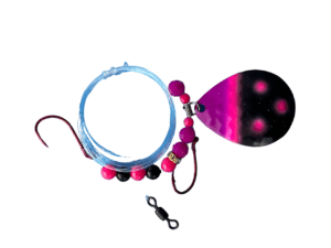 fishing lure crawler harness painted back rigs