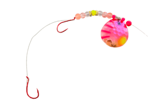 fishing lure crawler harness painted back rigs