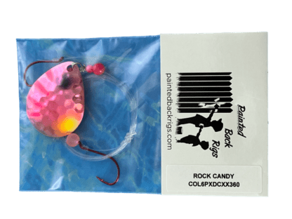 fishing lure crawler harness painted back rigs