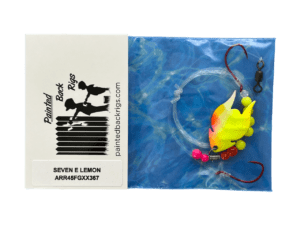 fishing lure crawler harness painted back rigs