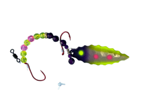 fishing lure crawler harness painted back rigs