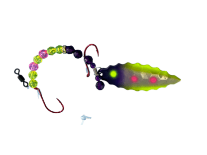 fishing lure crawler harness painted back rigs