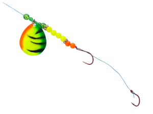 fishing lure crawler harness painted back rigs