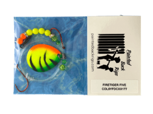 fishing lure crawler harness painted back rigs