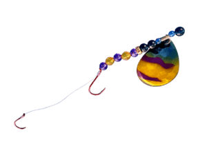 fishing lure crawler harness painted back rigs