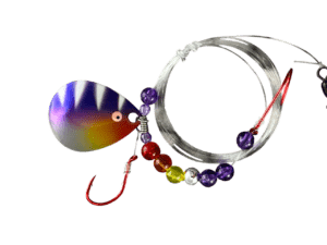 fishing lure crawler harness painted back rigs