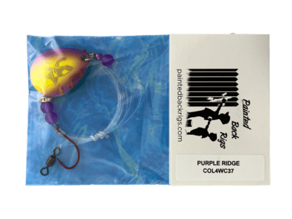 Colorado # 4 PURPLE RIDGE Worm Harness *GLOW* - Image 7