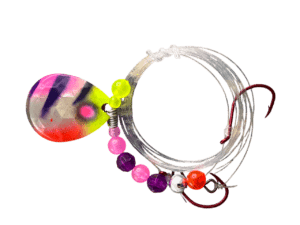 CLEAR CHAOS walleye spinner rig crawler harness worm harness walleye spinner rig