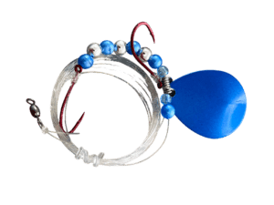 BLUE ORCHID night crawler harness crawler harness worm harness walleye spinner rig