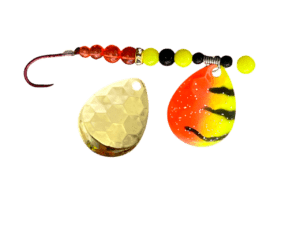 CITRUS PEAK night crawler harness crawler harness worm harness walleye spinner rig