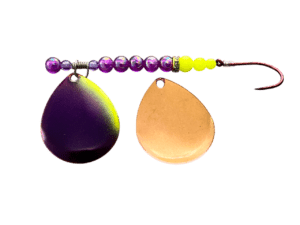 PURPLE GRENADIER crawler harness crawler harness worm harness walleye spinner rig