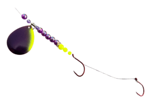 PURPLE GRENADIER crawler harness crawler harness worm harness walleye spinner rig
