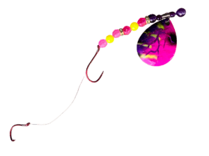JUANITA GUANTANAWALLEYE worm harness crawler harness worm harness walleye spinner rig