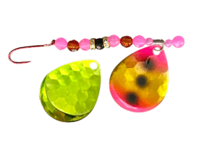 KICKSTART custom crawler harness crawler harness worm harness walleye spinner rig