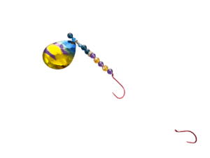 KING ARTHUR night crawler harness crawler harness worm harness walleye spinner rig