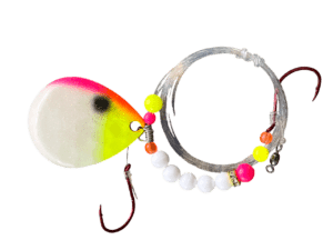 SHOWGIRL worm harness crawler harness worm harness walleye spinner rig
